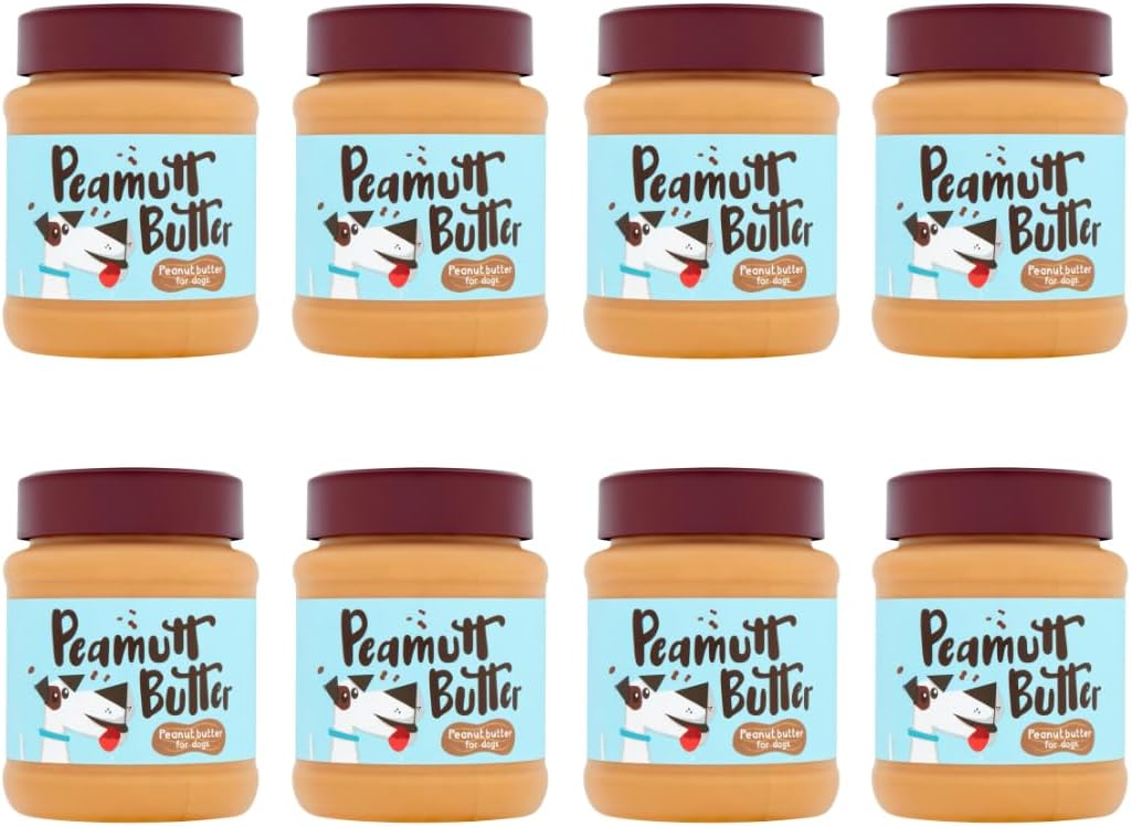 Peamutt Dog Peanut Butter | 8 x 340 g Bundle