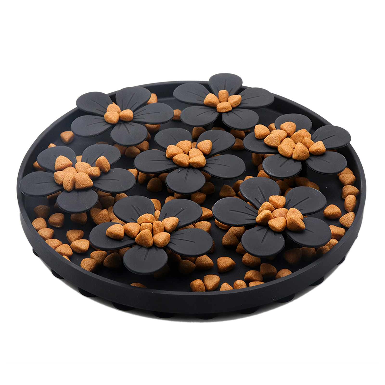 Silicone snuffle mat with treats